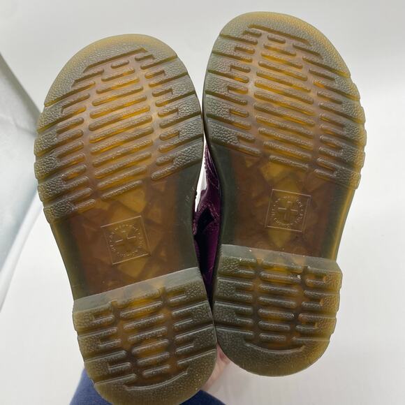 Dr. Martens Pink Sparkle Eye Glitter Ankle Boot Combat Boot Moto Toddler size 7 - Picture 8 of 9